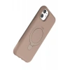 Mey İthalat®   iPhone 11 Regal Magsafe Standlı Kapak - Çöl Titanyum