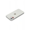 Mey İthalat® iPhone 11 Renkli Kamera Lens Koruma Cam - Pembe-Mavi