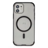 Mey İthalat®  iPhone 12 Hilton Magsafe Kapak - Siyah