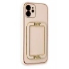 Mey İthalat®  iPhone 12 Kılıf Coco Elit Kapak - Gold