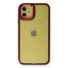 Mey İthalat® iPhone 12 Kılıf Dora Kapak - Kırmızı