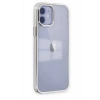 Mey İthalat®  iPhone 12 Kılıf Element Silikon - Gümüş