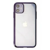 Mey İthalat® iPhone 12 Kılıf Element Silikon - Mor
