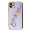Mey İthalat® iPhone 12 Kılıf Esila Silikon - Lila