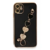 Mey İthalat® iPhone 12 Kılıf Esila Silikon - Siyah