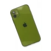 Mey İthalat® iPhone 12 Kılıf Fly Lens Silikon - Yeşil