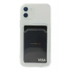 Mey İthalat®  iPhone 12 Kılıf Kart Şeffaf Silikon - Şeffaf