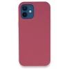 Mey İthalat®  iPhone 12 Kılıf Lansman Legant Silikon - Fuşya