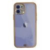 Mey İthalat® iPhone 12 Kılıf Liva Taşlı Silikon - Pembe