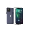 Mey İthalat®  iPhone 12 Kılıf Lüx Şeffaf Silikon
