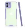 Mey İthalat®  iPhone 12 Kılıf Platin Silikon - Lila