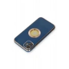 Mey İthalat®  iPhone 12 Kılıf Store Silikon - Mavi
