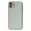 Mey İthalat®  iPhone 12 Kılıf Volet Silikon - Açık Yeşil