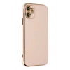 Mey İthalat®  iPhone 12 Kılıf Volet Silikon - Pembe