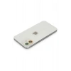 Mey İthalat® iPhone 12 Mini Renkli Kamera Lens Koruma Cam - Turuncu-Yeşil