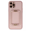 Mey İthalat®  iPhone 12 Pro Kılıf Coco Elit Kapak - Pembe