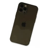 Mey İthalat® iPhone 12 Pro Kılıf Fly Lens Silikon - Siyah