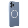 Mey İthalat® iPhone 12 Pro Kılıf Jack Magneticsafe Lens Silikon - Sierra Blue