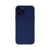 Mey İthalat®  iPhone 12 Pro Kılıf Lansman Glass Kapak - Sky Blue