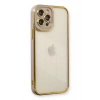 Mey İthalat® iPhone 12 Pro Kılıf Liva Lens Silikon - Lila