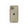 Mey İthalat® iPhone 12 Pro Kılıf Liva Taşlı Silikon - Pembe