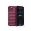 Mey İthalat®  iPhone 12 Pro Kılıf Optimum Silikon - Bordo