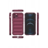 Mey İthalat®  iPhone 12 Pro Kılıf Optimum Silikon - Bordo