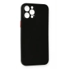Mey İthalat® iPhone 12 Pro Kılıf PP Ultra İnce Kapak - Siyah