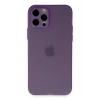 Mey İthalat®  iPhone 12 Pro Kılıf Puma Silikon - Koyu Mor