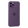 Mey İthalat®  iPhone 12 Pro Kılıf Puma Silikon - Koyu Mor