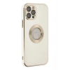 Mey İthalat® iPhone 12 Pro Kılıf Store Silikon - Beyaz