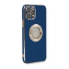 Mey İthalat® iPhone 12 Pro Kılıf Store Silikon - Mavi