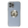 Mey İthalat® iPhone 12 Pro Kılıf Store Silikon - Sierra Blue