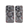 Mey İthalat® iPhone 12 Pro Max Kılıf Apollo Magneticsafe Desenli Kapak - Apollo Siyah - 3