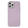 Mey İthalat® iPhone 12 Pro Max Kılıf Asya Deri Silikon - Lila