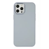 Mey İthalat®  iPhone 12 Pro Max Kılıf Asya Deri Silikon - Sierra Blue
