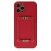 Mey İthalat®  iPhone 12 Pro Max Kılıf Coco Elit Kapak - Kırmızı