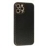 Mey İthalat®  iPhone 12 Pro Max Kılıf Coco Karbon Silikon - Siyah