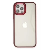 Mey İthalat® iPhone 12 Pro Max Kılıf Dora Kapak - Kırmızı