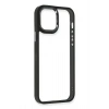 Mey İthalat® iPhone 12 Pro Max Kılıf Dora Kapak - Siyah