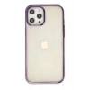 Mey İthalat® iPhone 12 Pro Max Kılıf Element Silikon - Mor