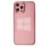 Mey İthalat® iPhone 12 Pro Max Kılıf Element Silikon - Pembe