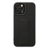 Mey İthalat® iPhone 12 Pro Max Kılıf Mega Standlı Silikon - Siyah
