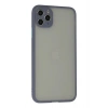 Mey İthalat®  iPhone 12 Pro Max Kılıf Montreal Silikon Kapak - Gri