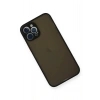 Mey İthalat®  iPhone 12 Pro Max Kılıf Montreal Silikon Kapak - Siyah
