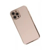 Mey İthalat®  iPhone 12 Pro Max Kılıf Volet Silikon - Pembe