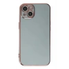 Mey İthalat®  iPhone 13 Kılıf Volet Silikon - Açık Yeşil