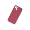 Mey İthalat®  iPhone 13 Mini Kılıf Lansman Legant Silikon - Fuşya