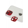 Mey İthalat® iPhone 13 Pers Alüminyum Kamera Lens - Kırmızı