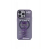 Mey İthalat®  iPhone 13 Pro Kılıf Apollo Magneticsafe Desenli Kapak - Apollo Mor - 3